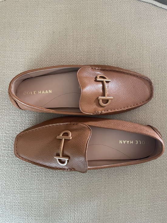 Cole Haan Shoes - Cole Haan Brown Leather Bit Loafers